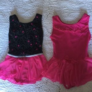 Girls Dance Leotards Size 4/5